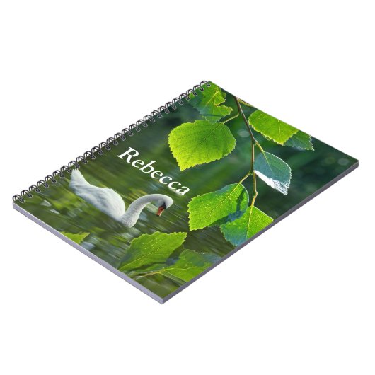 サマーエレガントスワン ノートブック (左側)