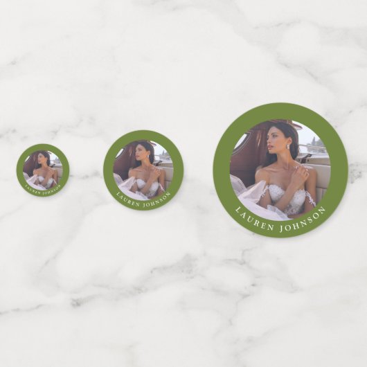 サマーエレガントワイルドフラワーウォーターブライダルシャワー コンフェッティ (裏面)