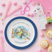 サマーオイスターロースト |シーフードベイククアウト ペーパープレート (パーティー)