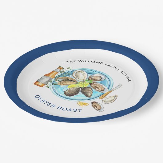 サマーオイスターロースト |シーフードベイククアウト ペーパープレート (アングル)