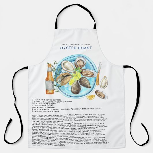 サマーオイスターロースト | レシピ ヘリテージエプロン エプロン (正面)