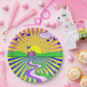 サマーオブラブサイケデリック60年代日が差すこと    ペーパープレート (パーティー)