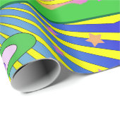 サマーオブラブサイケデリック60年代日が差すこと   ラッピングペーパー (ロールコーナー)