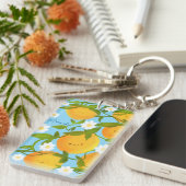 サマーオレンジツリーガーデン キーホルダー (正面右)