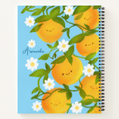 サマーオレンジツリーガーデン ノートブック (裏面)
