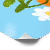 サマーオレンジツリーガーデン ポスター (コーナー)