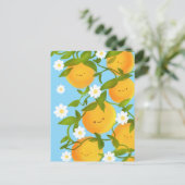 サマーオレンジツリーガーデン ポストカード (スタンド正面)