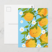 サマーオレンジツリーガーデン ポストカード (正面/裏面)