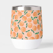 サマーオレンジフルーツピンクブライダルシャワーカスタム (背面)