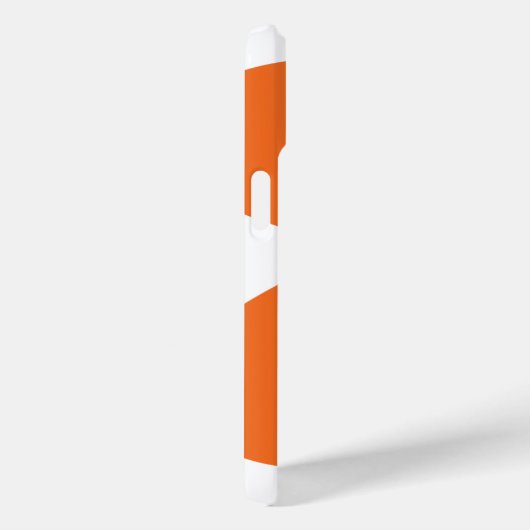 サマーオレンジポップ・アートのデイジーお洒落フラワーと可愛 Case-Mate iPhoneケース (裏面 / 右)