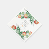 サマーオーチャードフルーツ スタンダードカクテルナプキン (角)