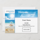 サマーオープンハウスはがき 招待状 (正面)