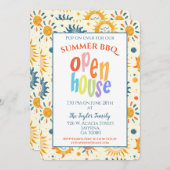 サマーオープンハウスサンシャイン 招待状 (正面/裏面)