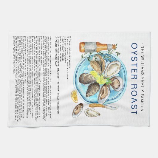 サマーカイターロースト|レシピ手織りティータオル キッチンタオル (横)