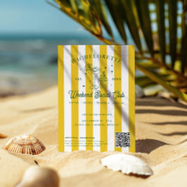 サマーカクテルクラブ |バチェロレッテ週末 招待状