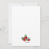 サマーカクテルパーティー 招待状 (裏面)