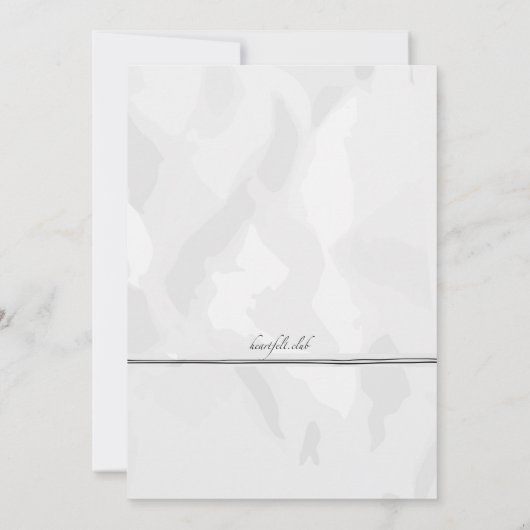 サマーカクテル招待状 招待状 (裏面)