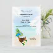 サマーカクテル 招待状 (スタンド正面)