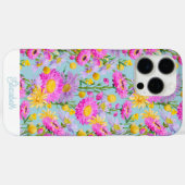 サマーカスタムコテージガーデンブルー Case-Mate iPhoneケース (裏面 (横))