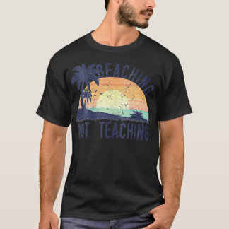 サマーカッコいいバケーション先生ビーチ教えズ Tシャツ