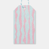 サマーカッコいいフラミンゴ |ハートメッセージカード ギフトタグ (裏面)