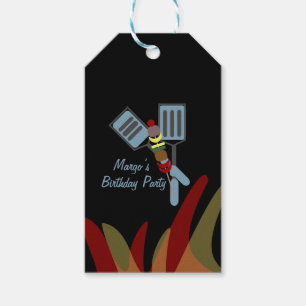 サマーカバスクックアウトパーク誕生日 ギフトタグ