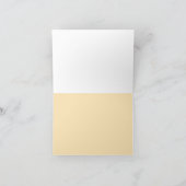 サマーカモミール開花 サンキューカード (内部)