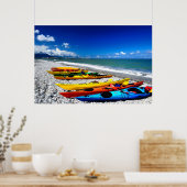 サマーカヤック ポスター (キッチン)