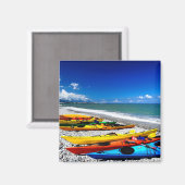 サマーカヤック マグネット (正面/裏面)