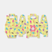 サマーカラフルアイスクリームアイスポップ誕生会 フェイバーボックス (折り畳みなし)