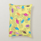 サマーカラフルアイスクリームアイスポップ アクセントクッション (裏面(縦))