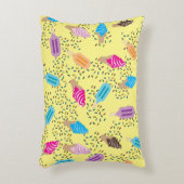 サマーカラフルアイスクリームアイスポップ アクセントクッション (正面(垂直))