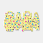 サマーカラフルアイスクリームアイスポップ フェイバーボックス (折り畳みなし)