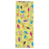 サマーカラフルアイスクリームパターン ワインギフトバッグ (正面)