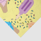 サマーカラフルアイスクリームパターン 薄葉紙 (詳細)