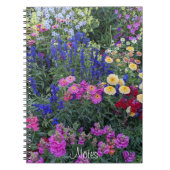 サマーカラフルガーデンフローラ ノートブック (正面)