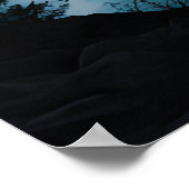 サマーカラフルパノラマオブザラックブランレイク ポスター (角)