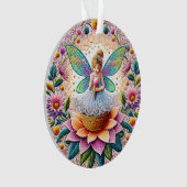 サマーカラフルフェアリー2イラストレーション オーナメント (正面)