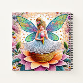 サマーカラフルフェアリー2イラストレーション ノートブック (裏面)