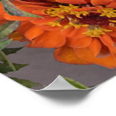 サマーカラフルブーケ ポスター (角)