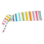 サマーカラフルレインボーストライプズ タイヘッドバンド (回転270)