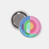 サマーカラーズマグネット マグネット (正面/裏面)