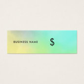 サマーカラーズ明るいカラフル価格モダンラベル (正面)