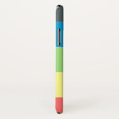 サマーカラービーチ日カラーブロックモノグラム Case-Mate iPhoneケース (裏面/右)