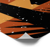 サマーカリフォルニアビーチヴィンテージポスター ポスター (角)