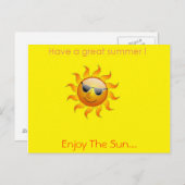 サマーカード ポストカード (正面/裏面)