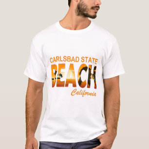 サマーカールスバッド州 – カリフォルニア Tシャツ