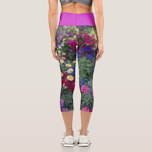 サマーガーカラフルデンフローラ カプリレギンス (裏面)