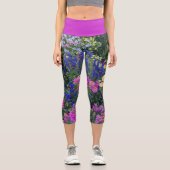 サマーガーカラフルデンフローラ カプリレギンス (正面)