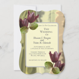 サマーガーデンの花々 チューリップ グリーン ウェディング